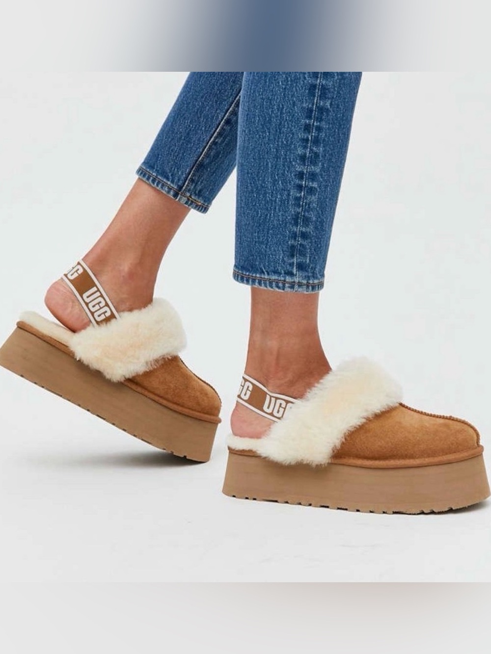 🤎NWOT Ugg Funkette Slipper/ Clog Size 10